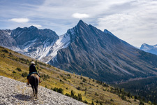 Canada-Alberta-Banff  - Backcountry Lodge Ride